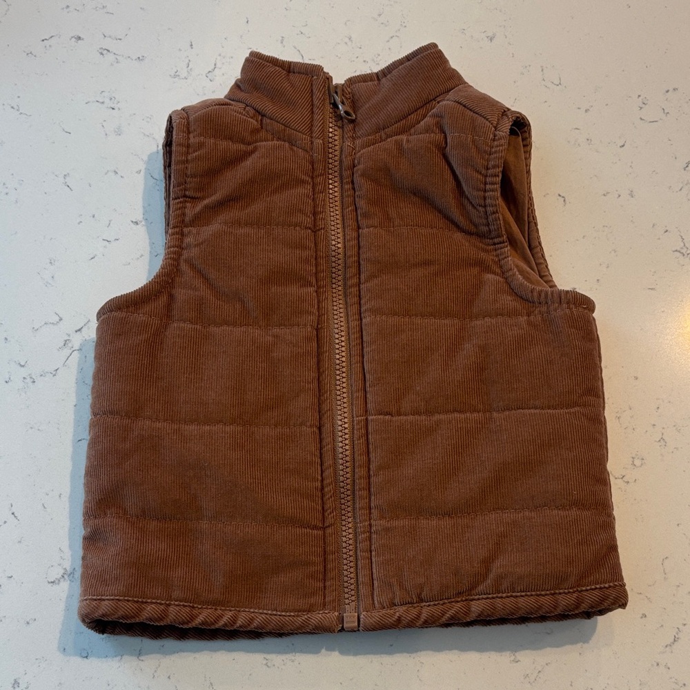 Carter's Cozy Brown Vest